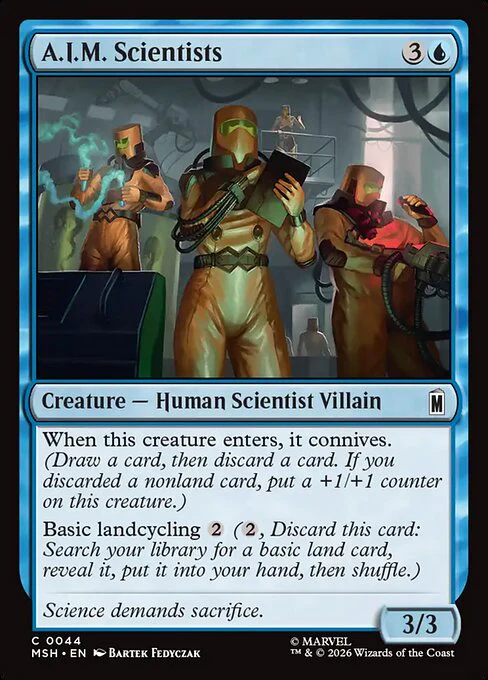 A.I.M. Scientists (44) - Marvel Super Heroes
