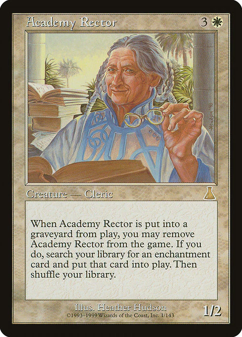 Academy Rector (1) (Foil) - Urza's Destiny