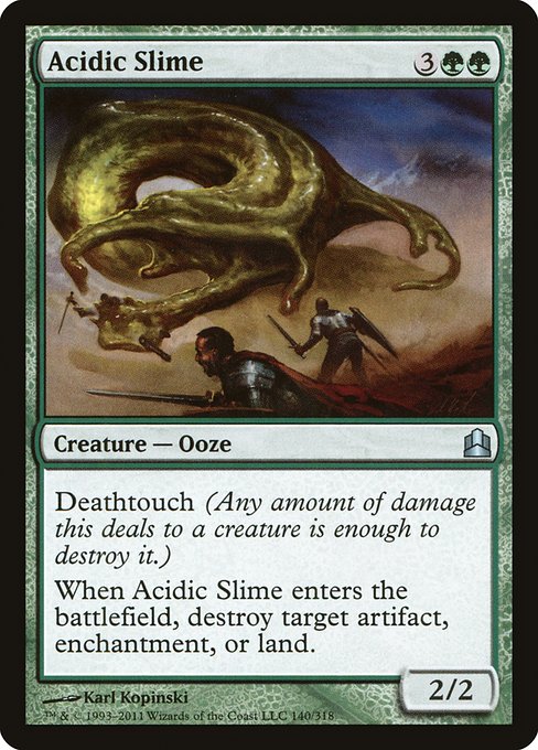 Acidic Slime (140) - Commander 2011