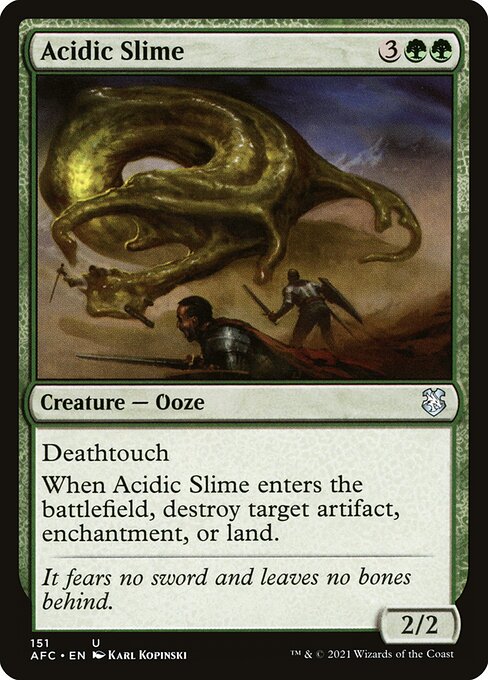 Acidic Slime (151) - Forgotten Realms Commander