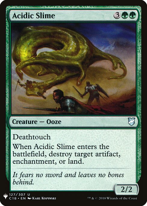 Acidic Slime (C18-127) - The List