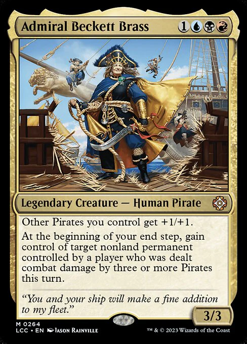 Admiral Beckett Brass (264) - The Lost Caverns of Ixalan Commander