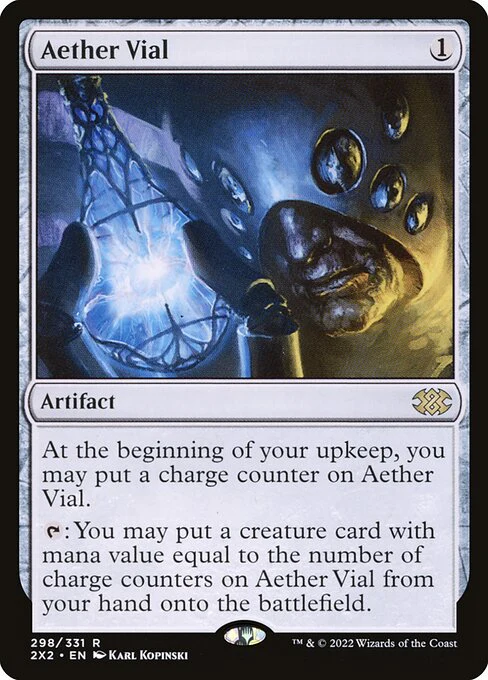 Aether Vial (298) - Double Masters 2022