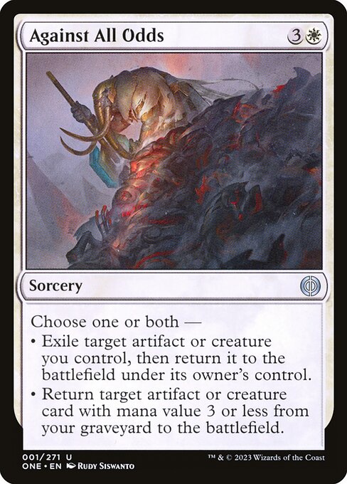 Against All Odds (1) - Phyrexia: All Will Be One