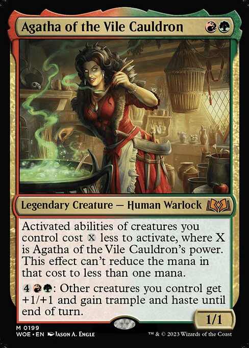 Agatha of the Vile Cauldron (199) - Wilds of Eldraine