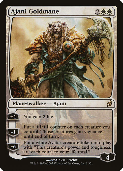 Ajani Goldmane (1) - Lorwyn