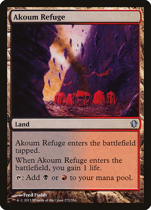Akoum Refuge (272) - Commander 2013