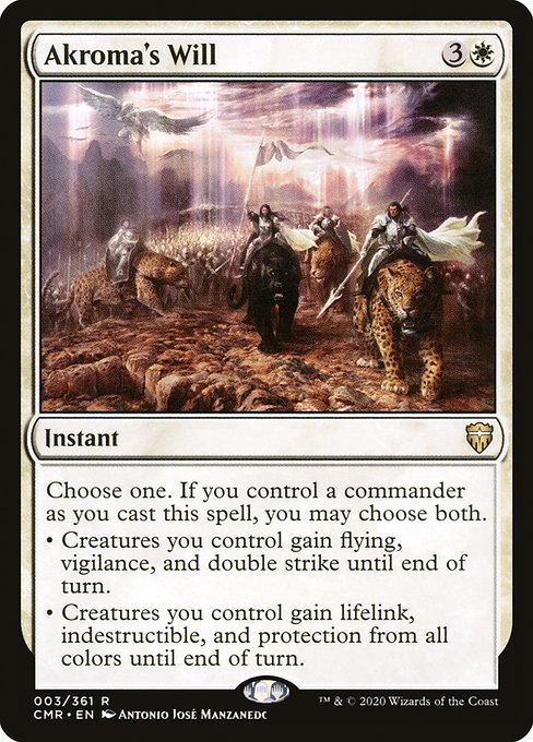 Akroma's Will (3) - Commander Legends