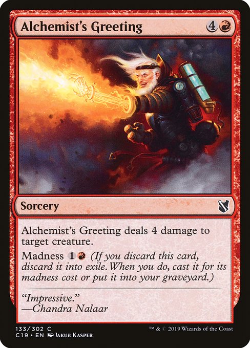 Alchemist's Greeting (133) - Commander 2019
