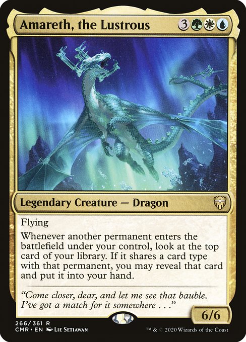 Amareth, the Lustrous (266) - Commander Legends