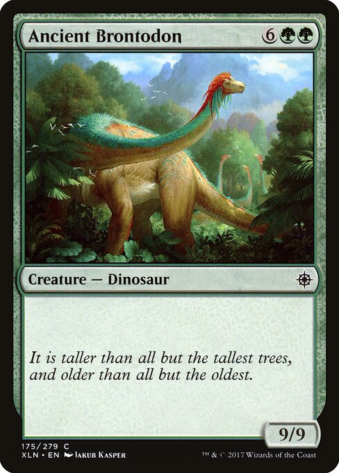 Ancient Brontodon (175) (Foil) - Ixalan