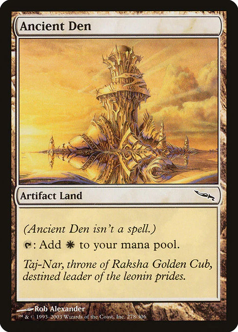 Ancient Den (278) - Mirrodin