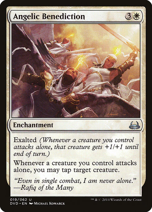 Angelic Benediction (19) - Duel Decks Anthology: Divine vs. Demonic
