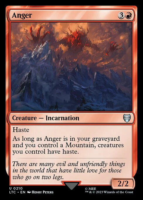 Anger (210) - Tales of Middle-earth Commander