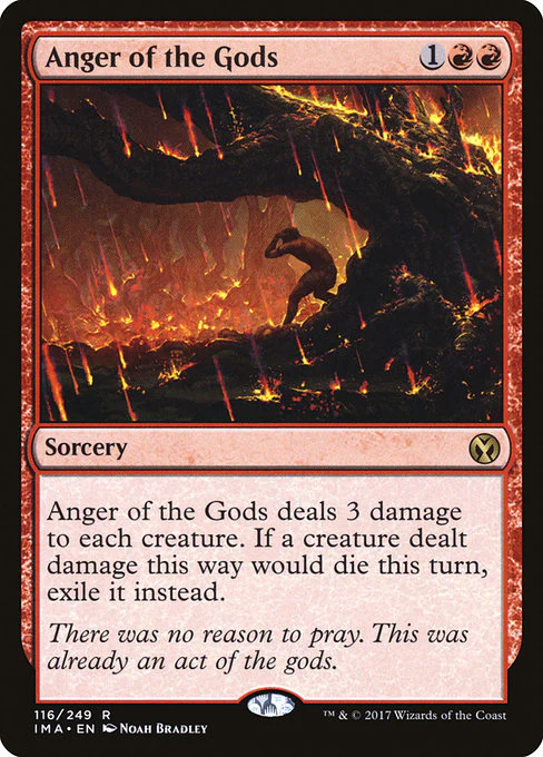 Anger of the Gods (116) (Foil) - Iconic Masters
