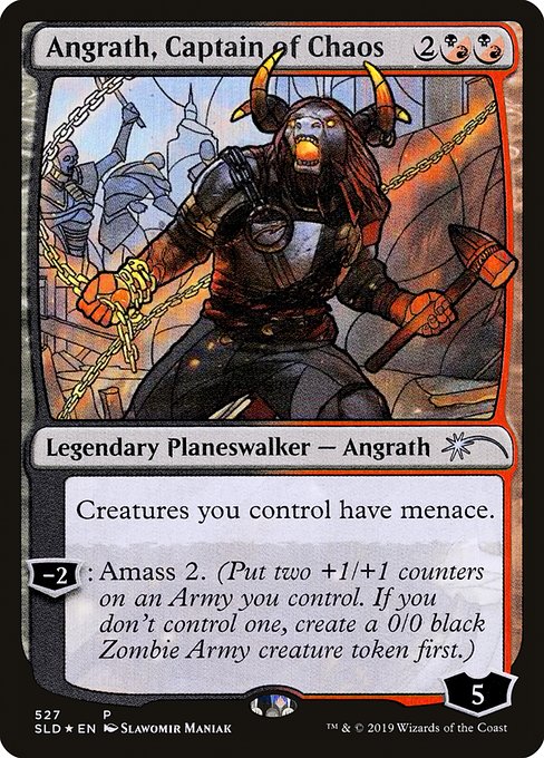 Angrath, Captain of Chaos (527) (Foil) - Secret Lair Drop
