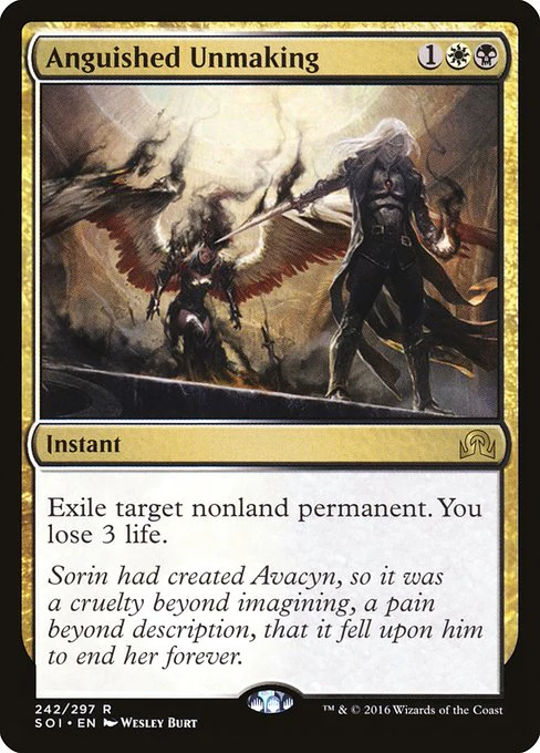 Anguished Unmaking (242) - Shadows over Innistrad