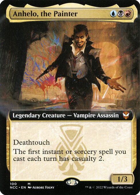 Anhelo, the Painter (100) - EXTENDED ART - New Capenna Commander