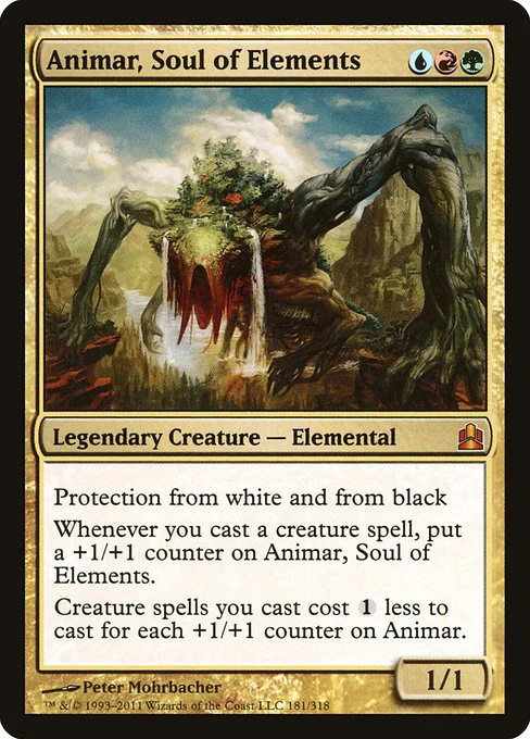Animar, Soul of Elements (181) - Commander 2011