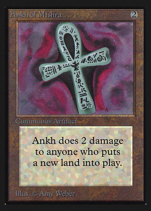Ankh of Mishra (231) - Collectors' Edition