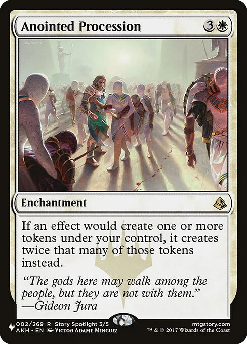 Anointed Procession (AKH-2) - The List