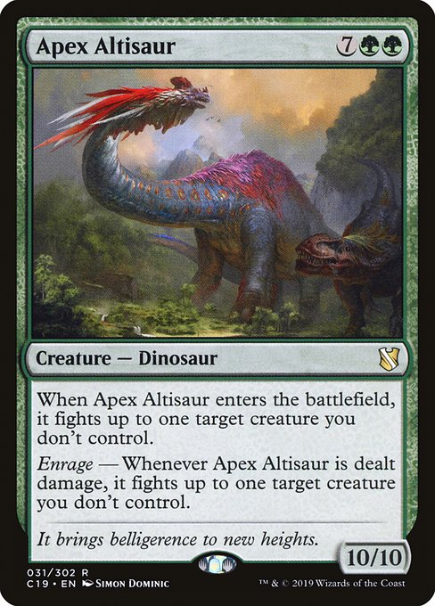 Apex Altisaur (31) - Commander 2019