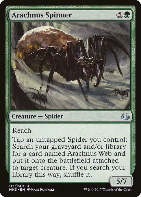 Arachnus Spinner (117) (Foil) - Modern Masters 2017
