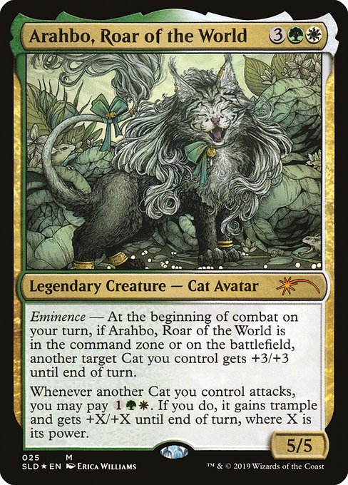 Arahbo, Roar of the World (25) (Foil) - Secret Lair Drop
