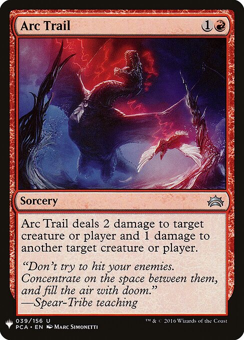Arc Trail (PCA-39) - The List
