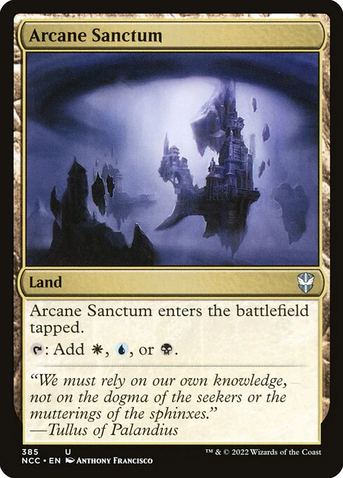 Arcane Sanctum (385) - New Capenna Commander
