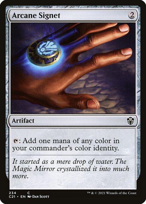 Arcane Signet (234) - Commander 2021