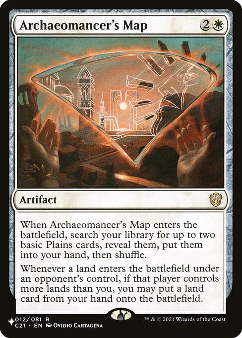 Archaeomancer's Map (C21-12) - The List