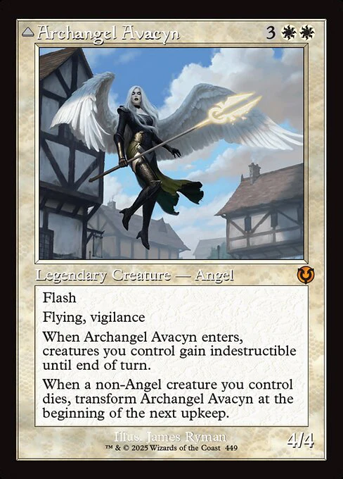 Archangel Avacyn // Avacyn, the Purifier (449) (Foil) - Innistrad Remastered
