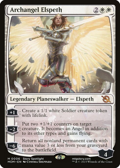 Archangel Elspeth (6) (Foil) - March of the Machine