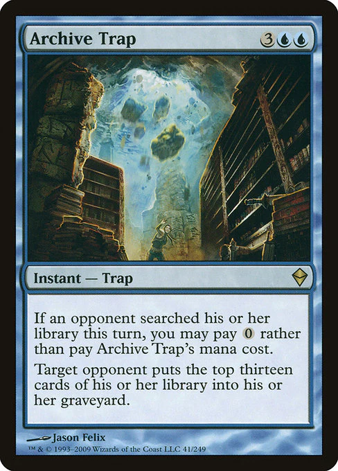 Archive Trap (41) (Foil) - Zendikar