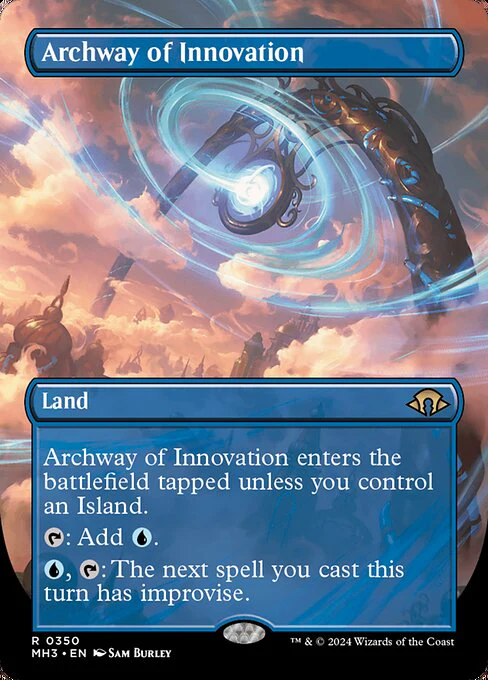 Archway of Innovation (350) - BORDERLESS - FULL ART - Modern Horizons 3