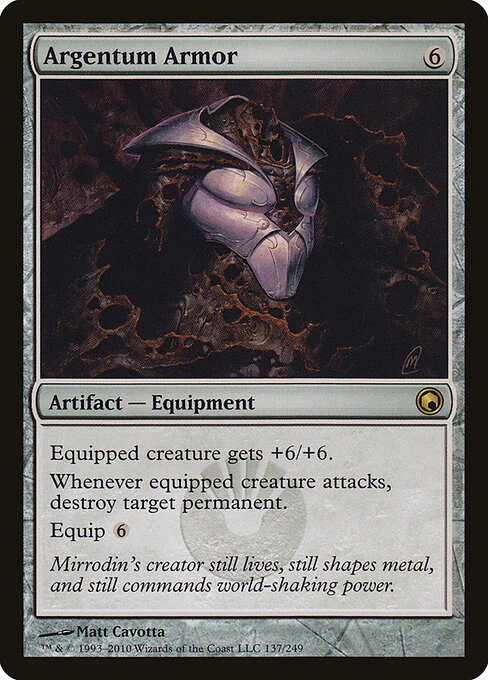 Argentum Armor (137) - Scars of Mirrodin