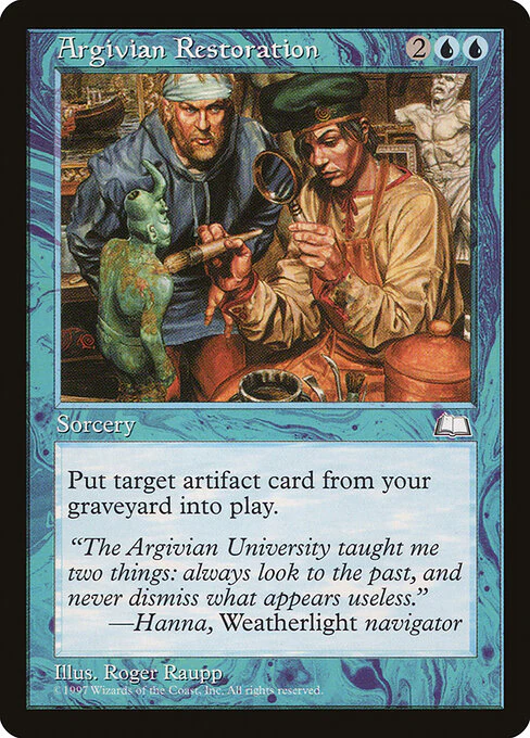 Argivian Restoration (34) - Weatherlight