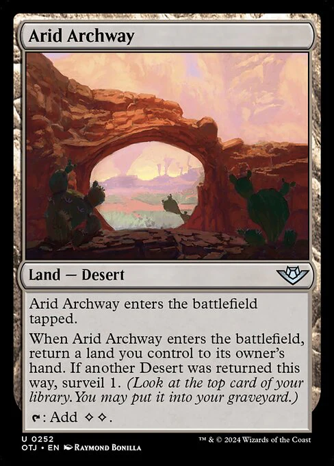 Arid Archway (252) - Outlaws of Thunder Junction