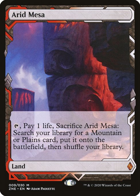 Arid Mesa (9) - Zendikar Rising Expeditions