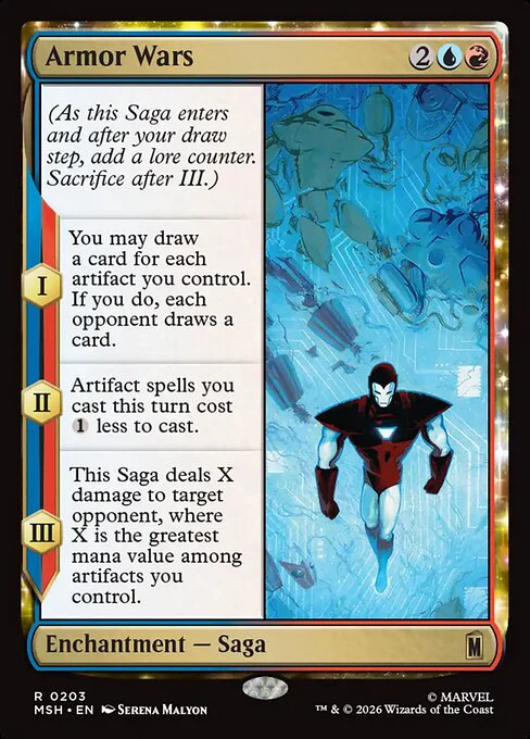 Armor Wars (203) (Foil) - Marvel Super Heroes