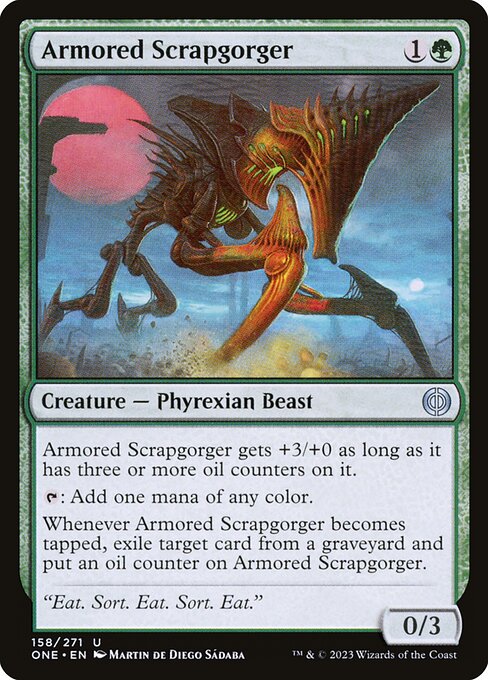 Armored Scrapgorger (158) - Phyrexia: All Will Be One