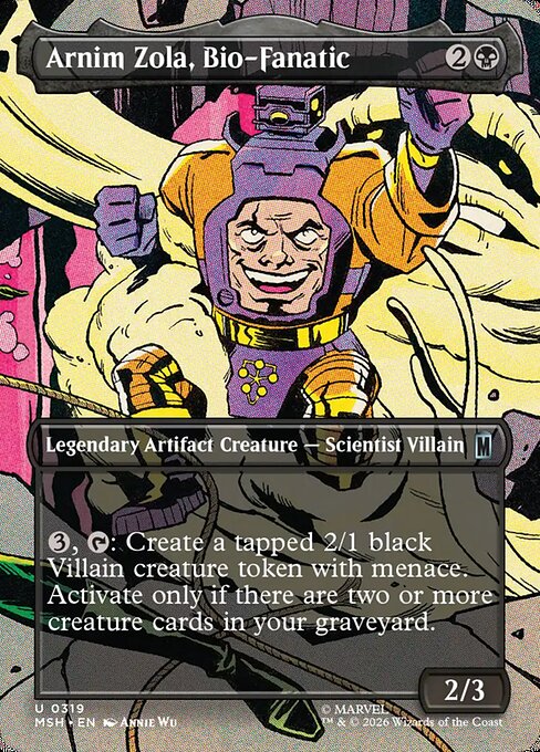 Arnim Zola, Bio-Fanatic (319) - Marvel Super Heroes