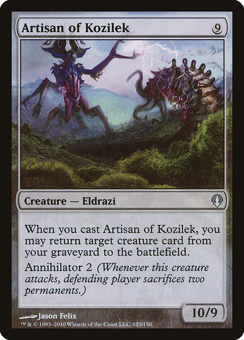 Artisan of Kozilek (123) - Archenemy