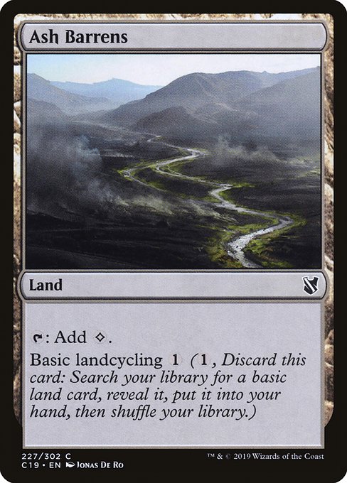 Ash Barrens (227) - Commander 2019