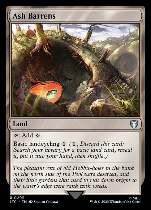 Ash Barrens (295) - Tales of Middle-earth Commander
