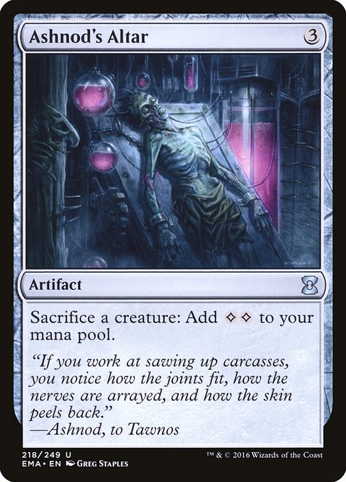 Ashnod's Altar (218) (Foil) - Eternal Masters