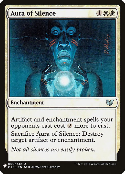 Aura of Silence (C15-60) - The List