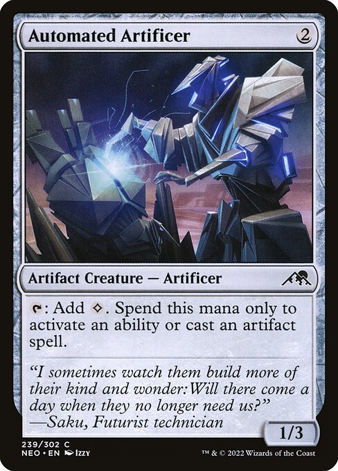 Automated Artificer (239) - Kamigawa: Neon Dynasty