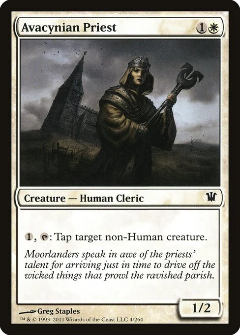 Avacynian Priest (4) (Foil) - Innistrad